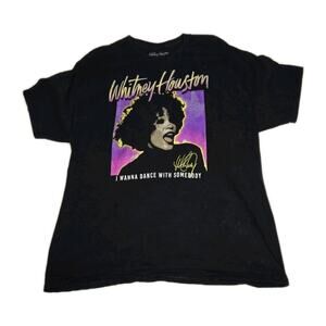 whitney houston shirt "I Wanna Dance With Somebody " XL T-shirt